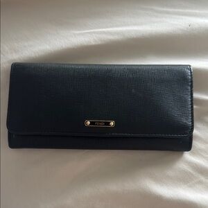 Fendi Black Leather Wallet